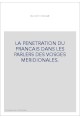 LA PENETRATION DU FRANCAIS DANS LES PARLERS DES VOSGES MERIDIONALES.
