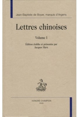 LETTRES CHINOISES