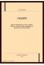 OEDIPE SUIVIS DE BROUILLONS ET TEXTES INEDITS