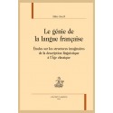 LE GENIE DE LA LANGUE FRANCAISE