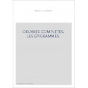 OEUVRES COMPLETES. LES EPIGRAMMES.