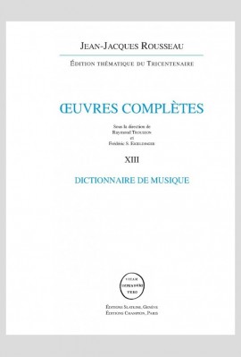 DICTIONNAIRE DE MUSIQUE