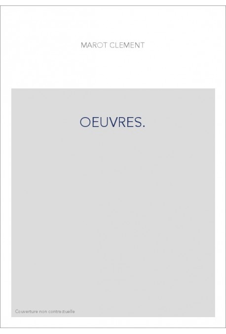 OEUVRES.