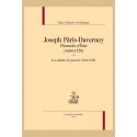 JOSEPH PÂRIS-DUVERNEY FINANCIER DÉTAT (1684-1770) TOME I : LES SENTIERS DU POUVOIR (1684-1720)