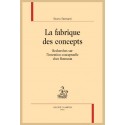 LA FABRIQUE DES CONCEPTS. RECHERCHES SUR L'INVENTION CONCEPTUELLE CHEZ ROUSSEAU