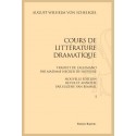 COURS DE LITTÉRATURE DRAMATIQUE