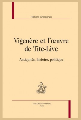 VIGENÈRE ET L'OEUVRE DE TITE-LIVE