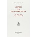 L'ESPRIT DU QUATTROCENTO. LE "DE ENTE ET UNO" DE PIC DE LA MIRANDOLE. EDITION BILINGUE