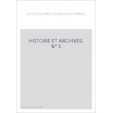HISTOIRE ET ARCHIVES, JANVIER-JUIN 1999.