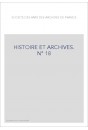HISTOIRE ET ARCHIVES, JUILLET-DECEMBRE 2005