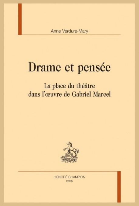 DRAME ET PENSÉE