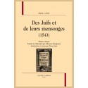 DES JUIFS ET DE LEURS MENSONGES (1543)
