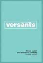 VERSANTS  FASCICULES FRANÇAIS. PENSER LE HASARD ET LA NÉCESSITÉ