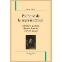 POLITIQUE DE LA REPRÉSENTATION