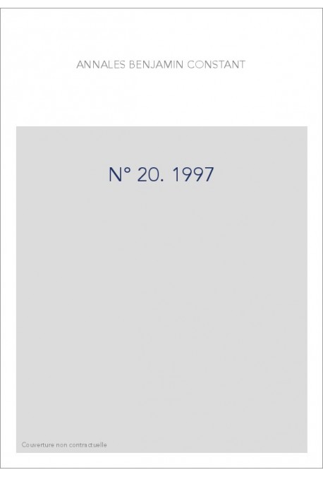 N° 20. 1997
