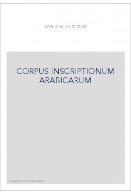 MATÉRIAUX POUR UN CORPUS INSCRIPTIONUM ARABICARUM.