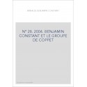 N° 28. 2004. BENJAMIN CONSTANT ET LE GROUPE DE COPPET