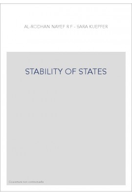 STABILITY OF STATES