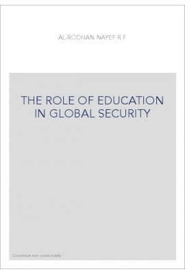 THE ROLE OF EDUCATION IN GLOBAL SECURITY