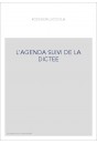 L'AGENDA SUIVI DE LA DICTEE