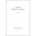 ANNALES BENJAMIN CONSTANT  NUMÉRO 37/2012