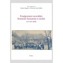 ENSEIGNEMENT SECONDAIRE, FORMATION HUMANISTE ET SOCIÉTÉ  XVI-XXI SIÈCLE