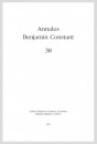 ANNALES BENJAMIN CONSTANT NUMÉRO 38/2013