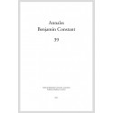 ANNALES BENJAMIN CONSTANT NUMÉRO 39/2014