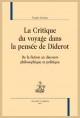 LA CRITIQUE DU VOYAGE DANS LA PENSÉE DE DIDEROT