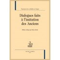 DIALOGUES FAITS À L'IMITATION DES ANCIENS