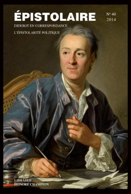 DIDEROT EN CORRESPONDANCE. L'ÉPISTOLARITÉ POLITIQUE