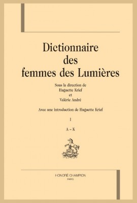 DICTIONNAIRE DES FEMMES DES LUMIÈRES