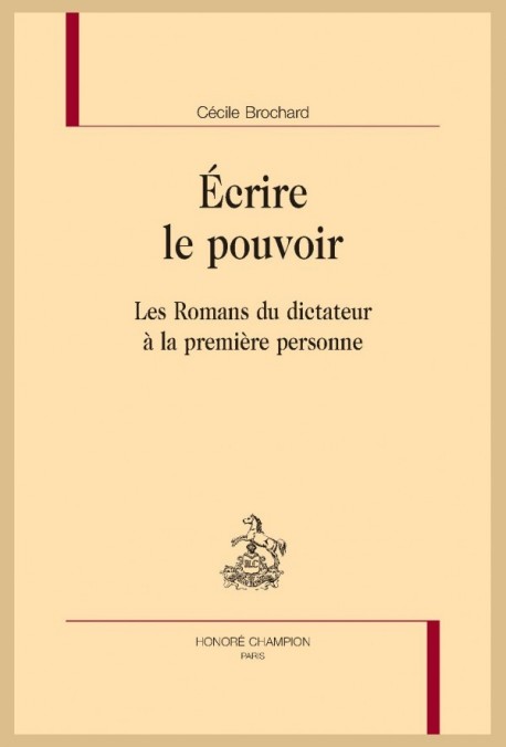 ÉCRIRE LE POUVOIR