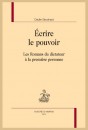 ÉCRIRE LE POUVOIR