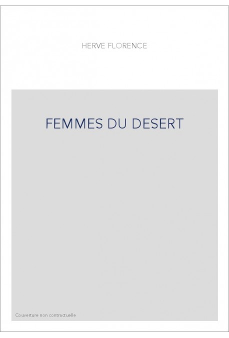 FEMMES DU DESERT