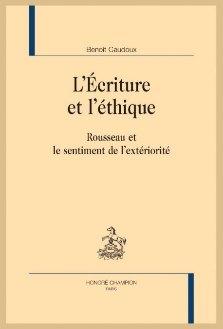 L'ÉCRITURE ET L'ÉTHIQUE