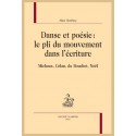 DANSE ET POÉSIE : LE PLI DU MOUVEMENT DANS L'ÉCRITURE