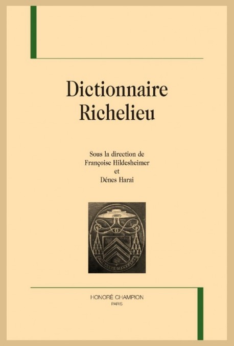 DICTIONNAIRE RICHELIEU