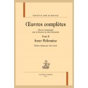 OEUVRES COMPLÈTES. OEUVRES ROMANESQUES SOUS LA DIRECTION DE ALAIN MONTANDON. TOME 2. SOEUR PHILOMÈNE