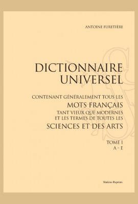 DICTIONNAIRE UNIVERSEL 3 VOL