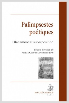 PALIMPSESTES POÉTIQUES