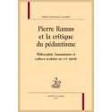 PIERRE RAMUS ET LA CRITIQUE DU PÉDANTISME