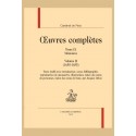 OEUVRES COMPLÈTES. TOME IX. MÉMOIRES. VOLUME II (1650-1655)