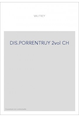 DIS.PORRENTRUY 2vol CH