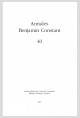 ANNALES BENJAMIN CONSTANT 40 2015