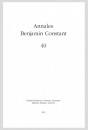 ANNALES BENJAMIN CONSTANT 40 2015