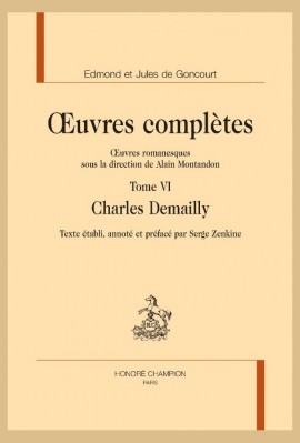 OEUVRES COMPLÈTES. TOME VI. CHARLES DEMAILLY