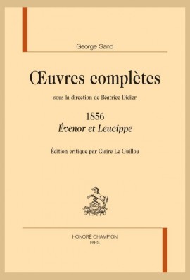 OEUVRES COMPLÈTES. 1856. ÉVENOR ET LEUCIPPE