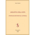 LINGUISTICA DELLA NOTA