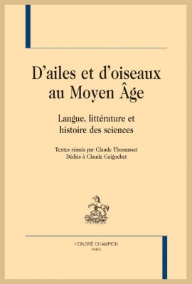 D'AILES ET D'OISEAUX AU MOYEN ÂGE